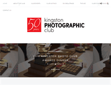 Tablet Screenshot of kingstonphotographicclub.ca